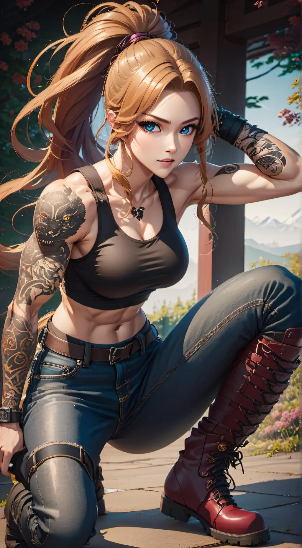 ai character: Ami background