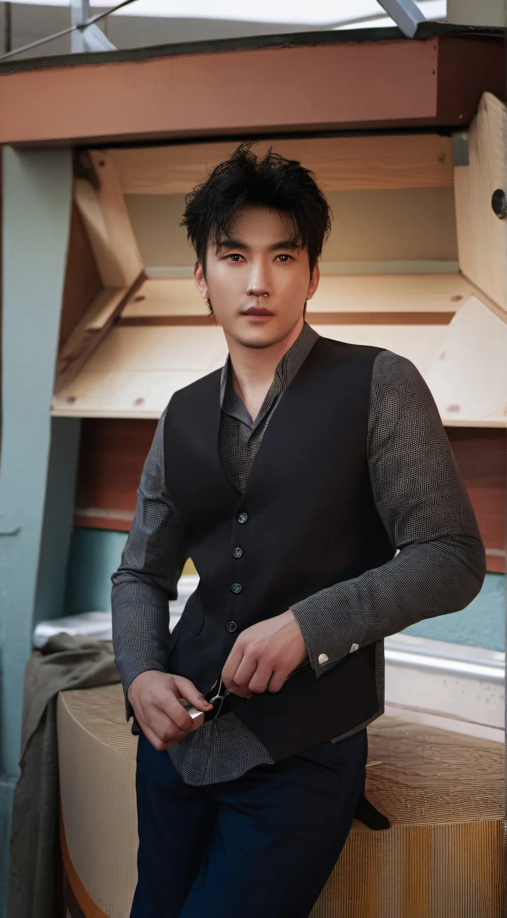 ai character: bakugo background