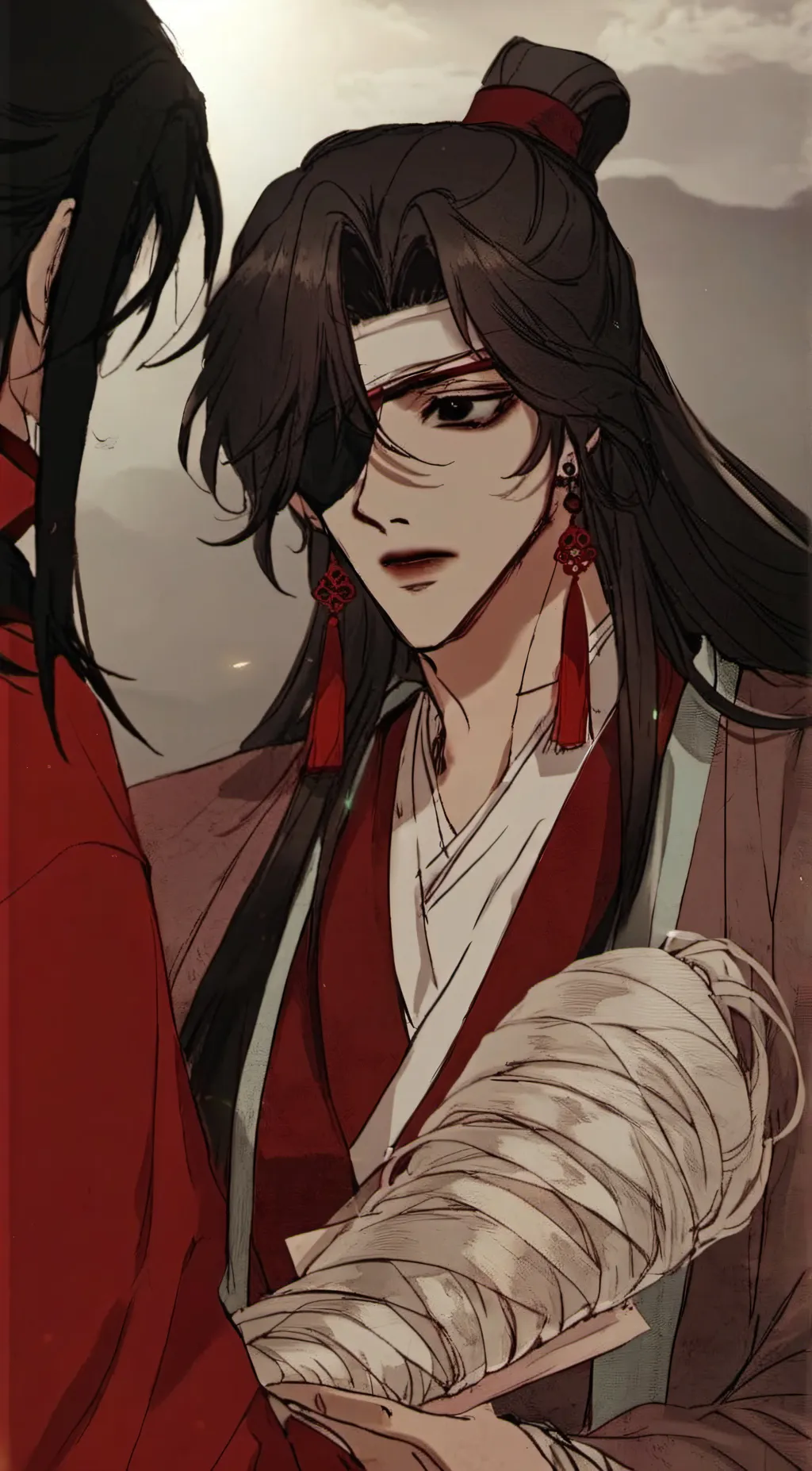 ai character: Sān Láng background