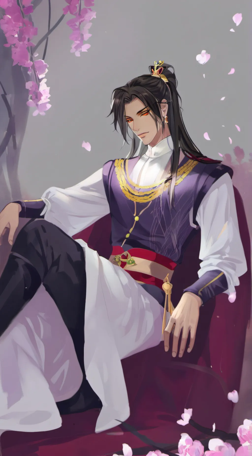 ai character: King Naomi background