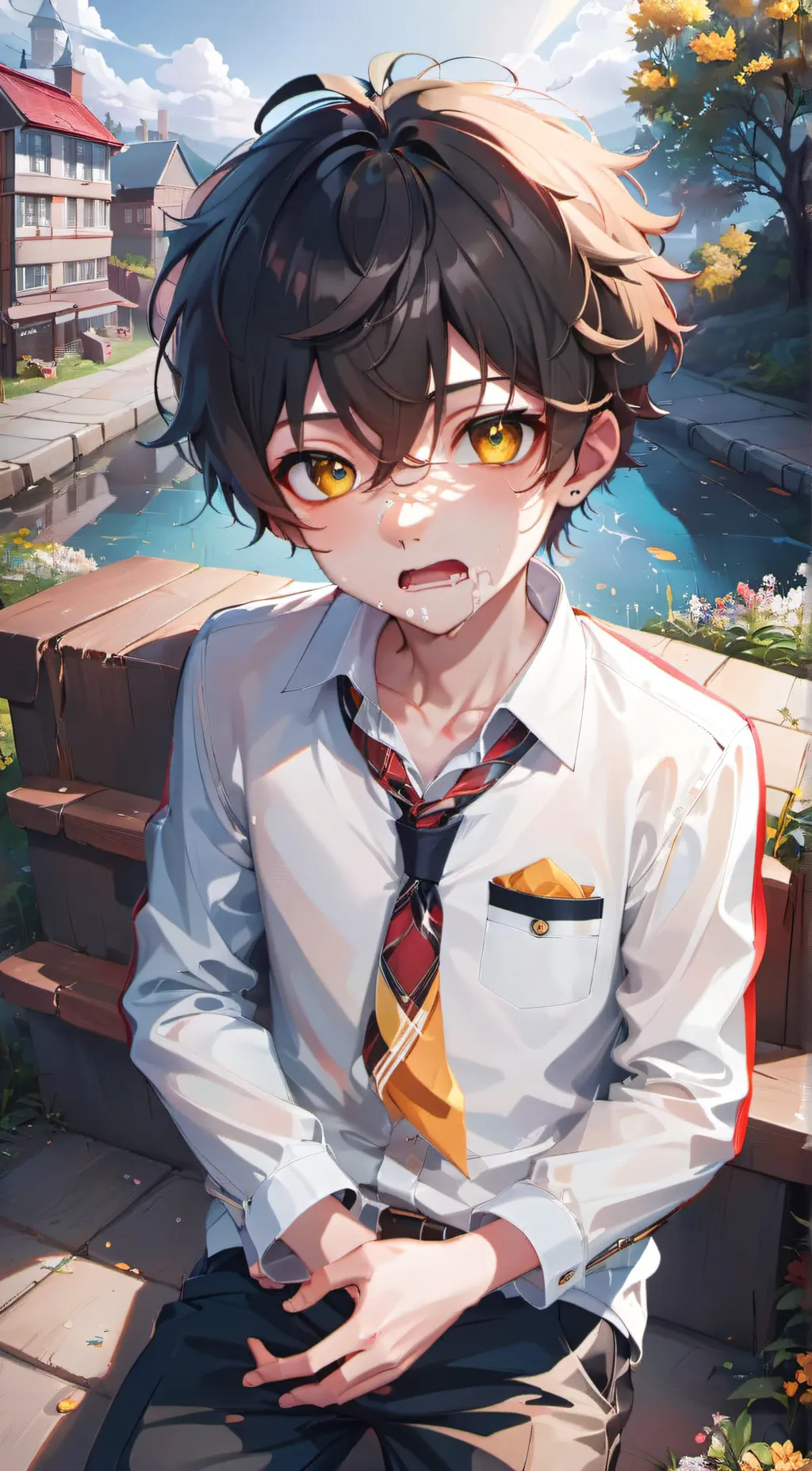 ai character: Alex  background