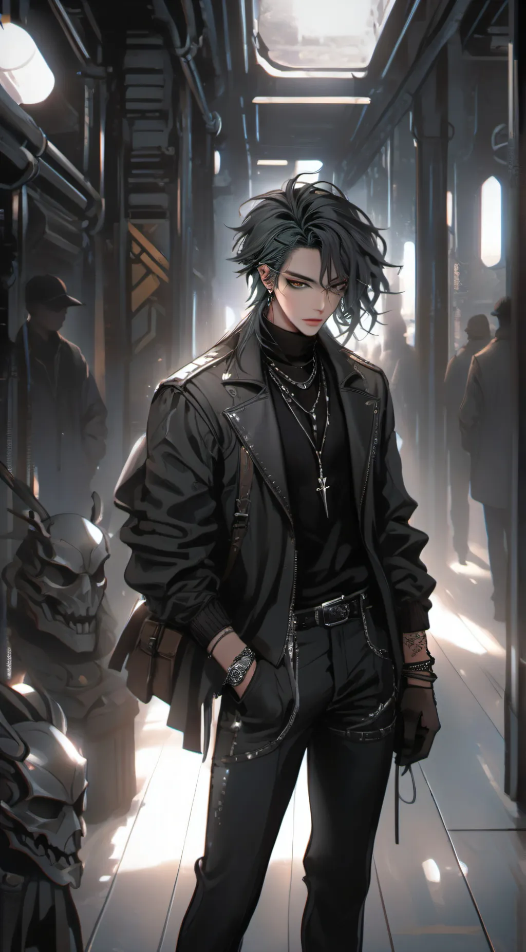 ai character: Peter background