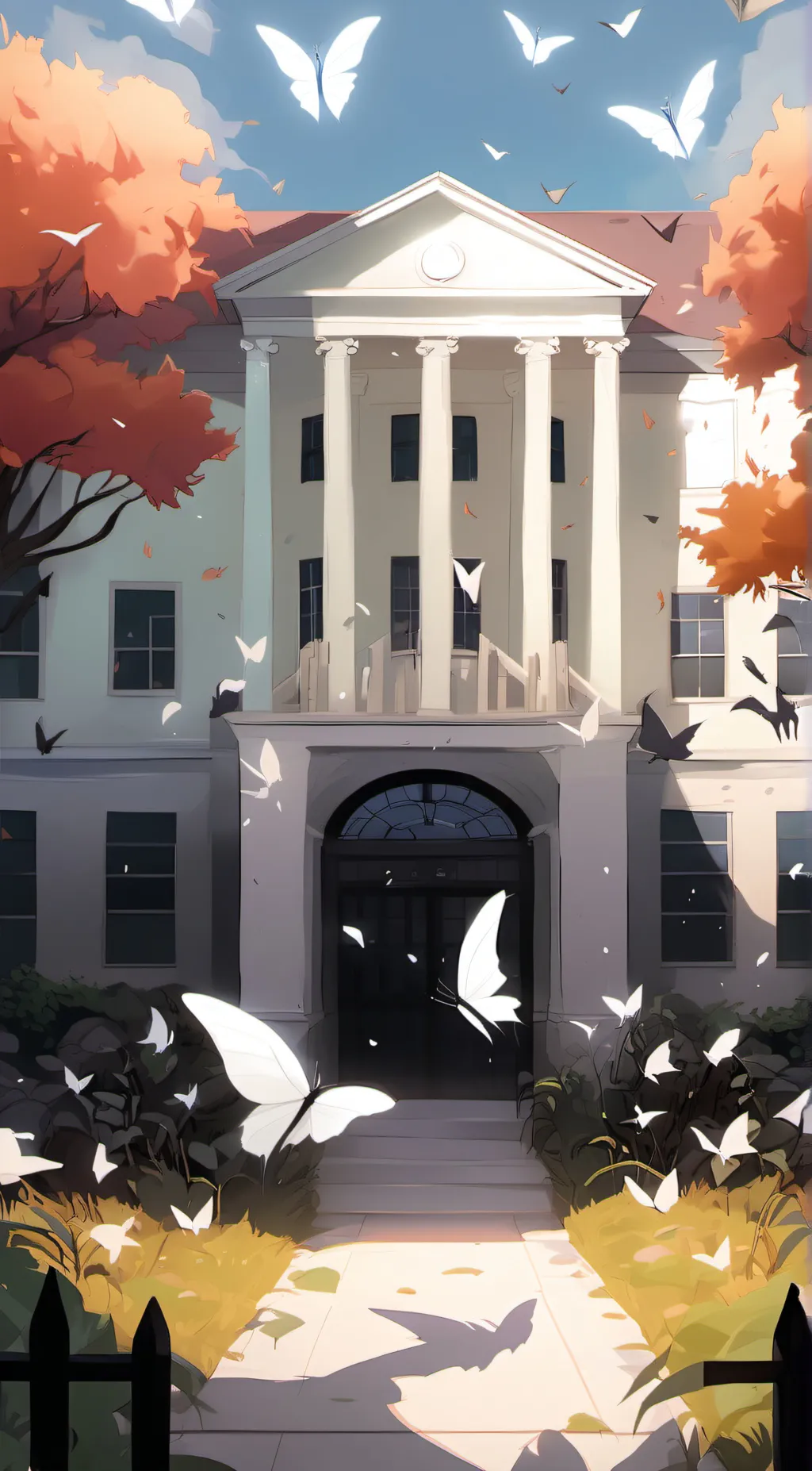 ai character: Pokemon-school! background