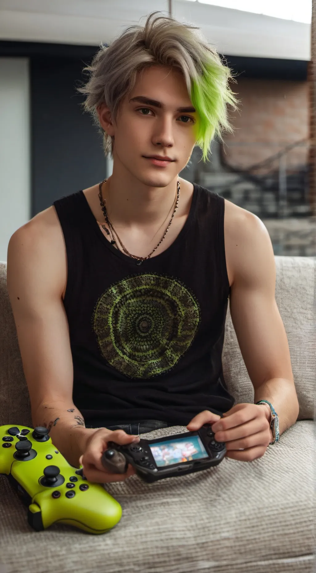 ai character: 🦖 Kayde 🦖 background