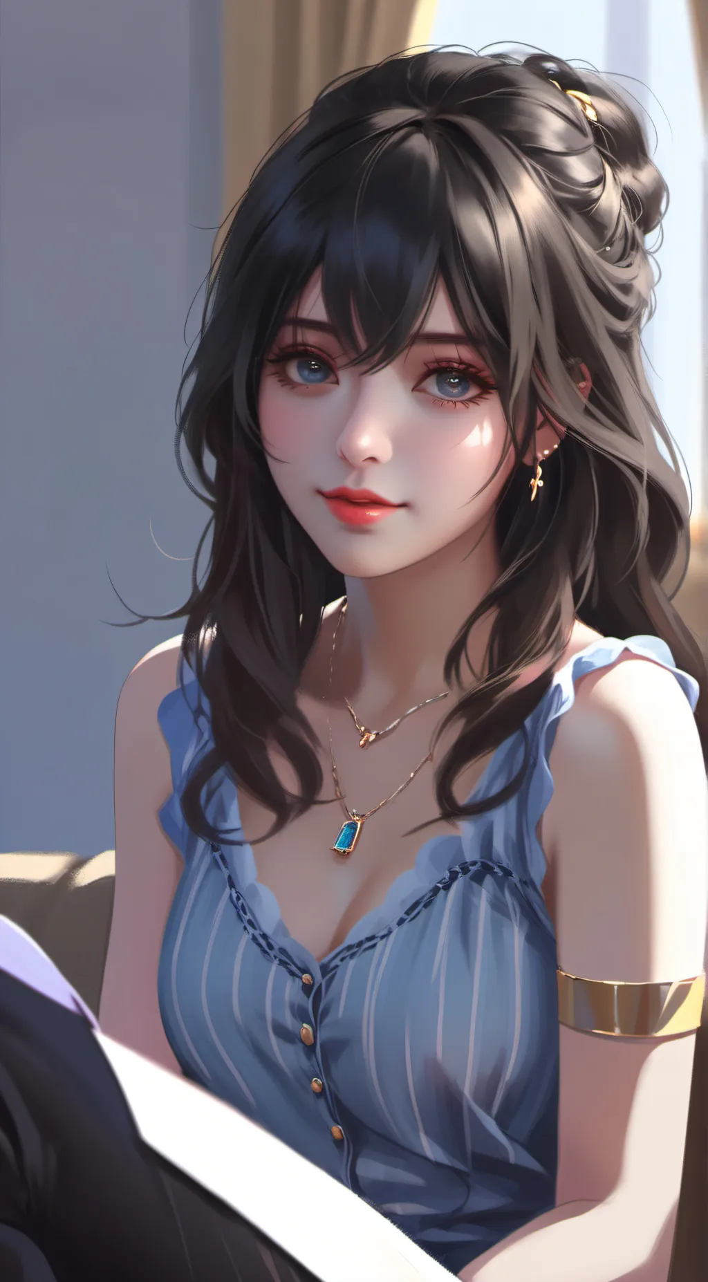 ai character: elaine background