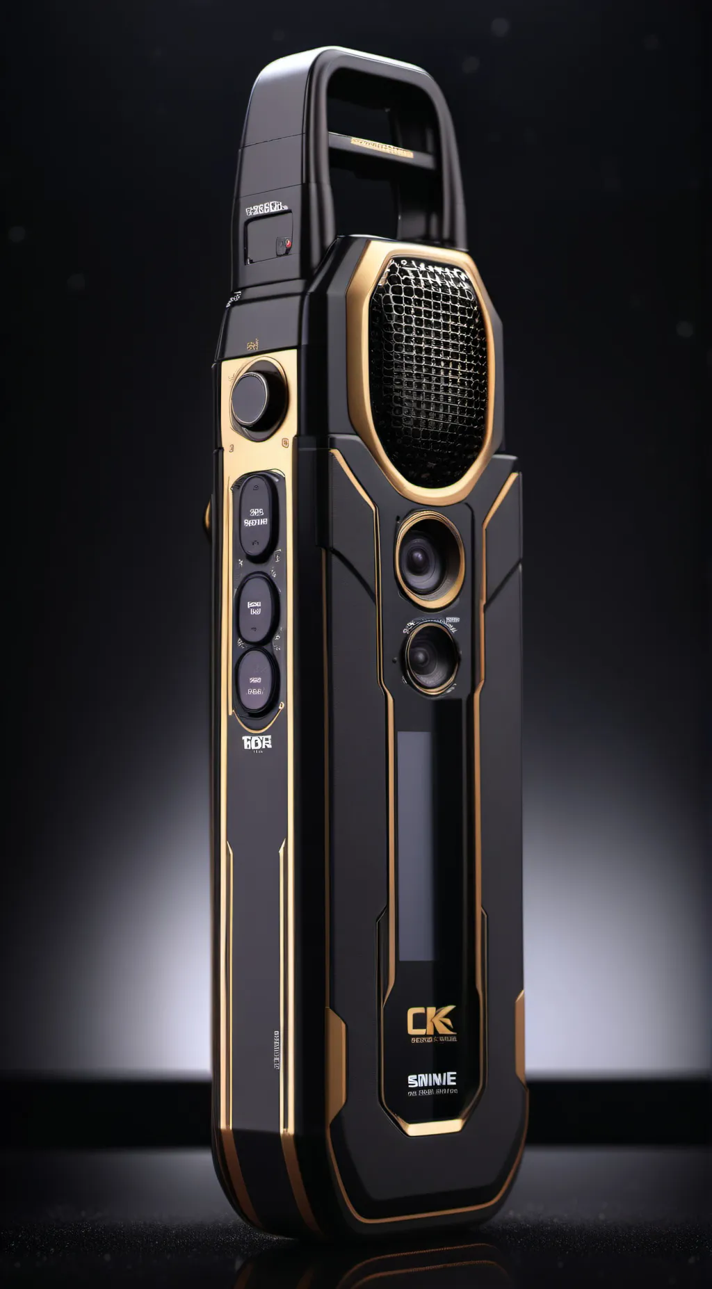 ai character: Walkie-talkie background