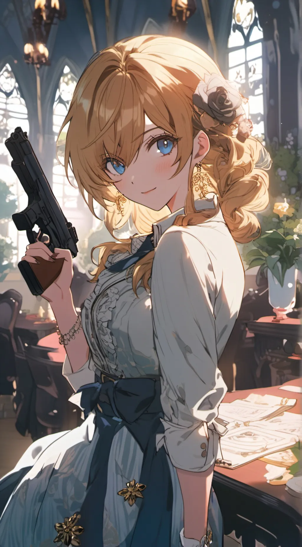 ai character: Riaz Victoria background