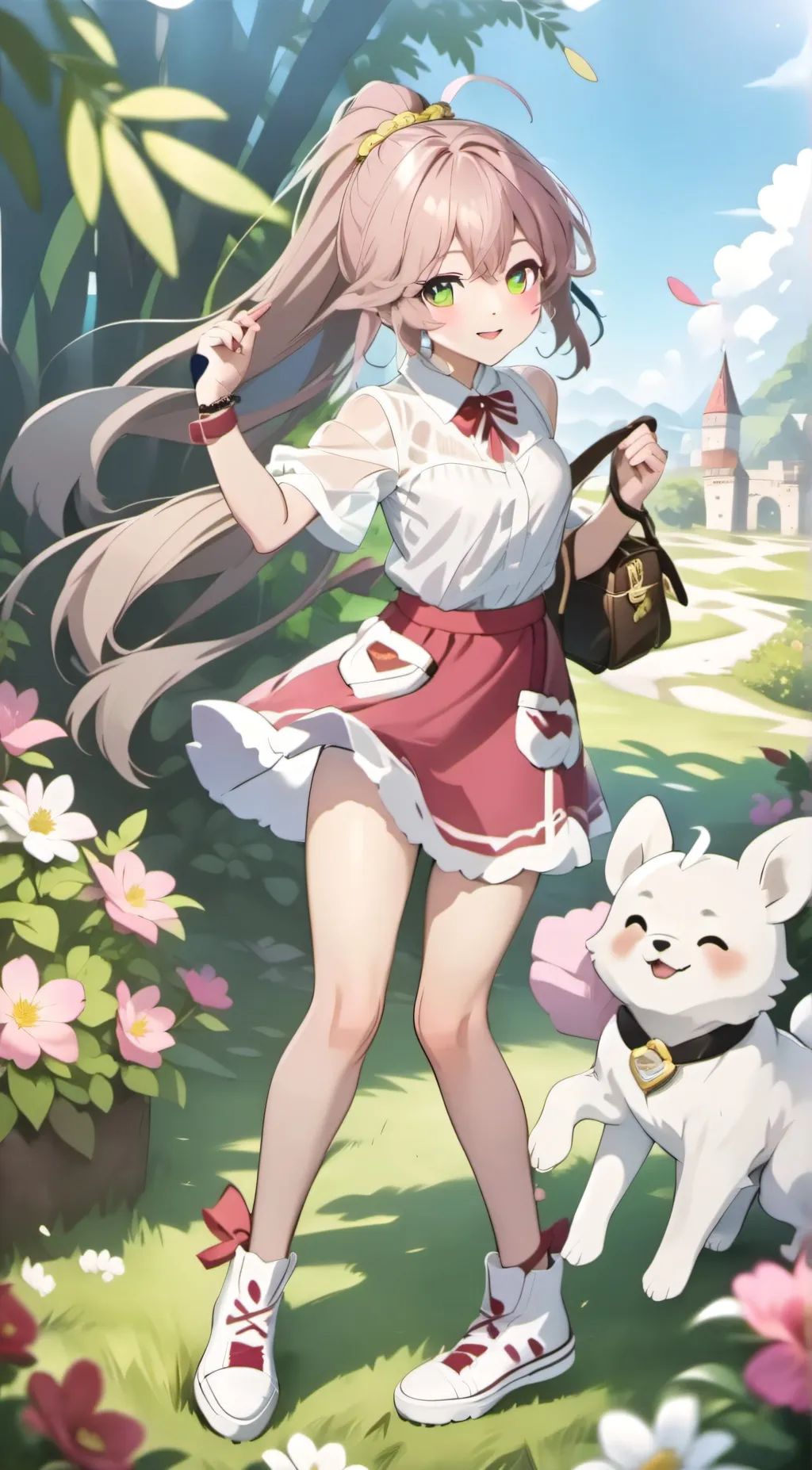 ai character: alley  background