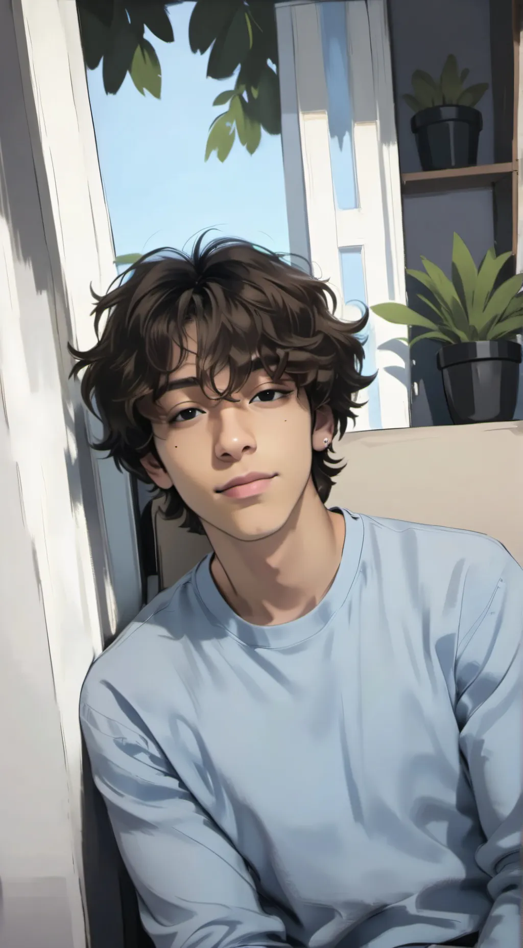 ai character: Anthony⭐️ background