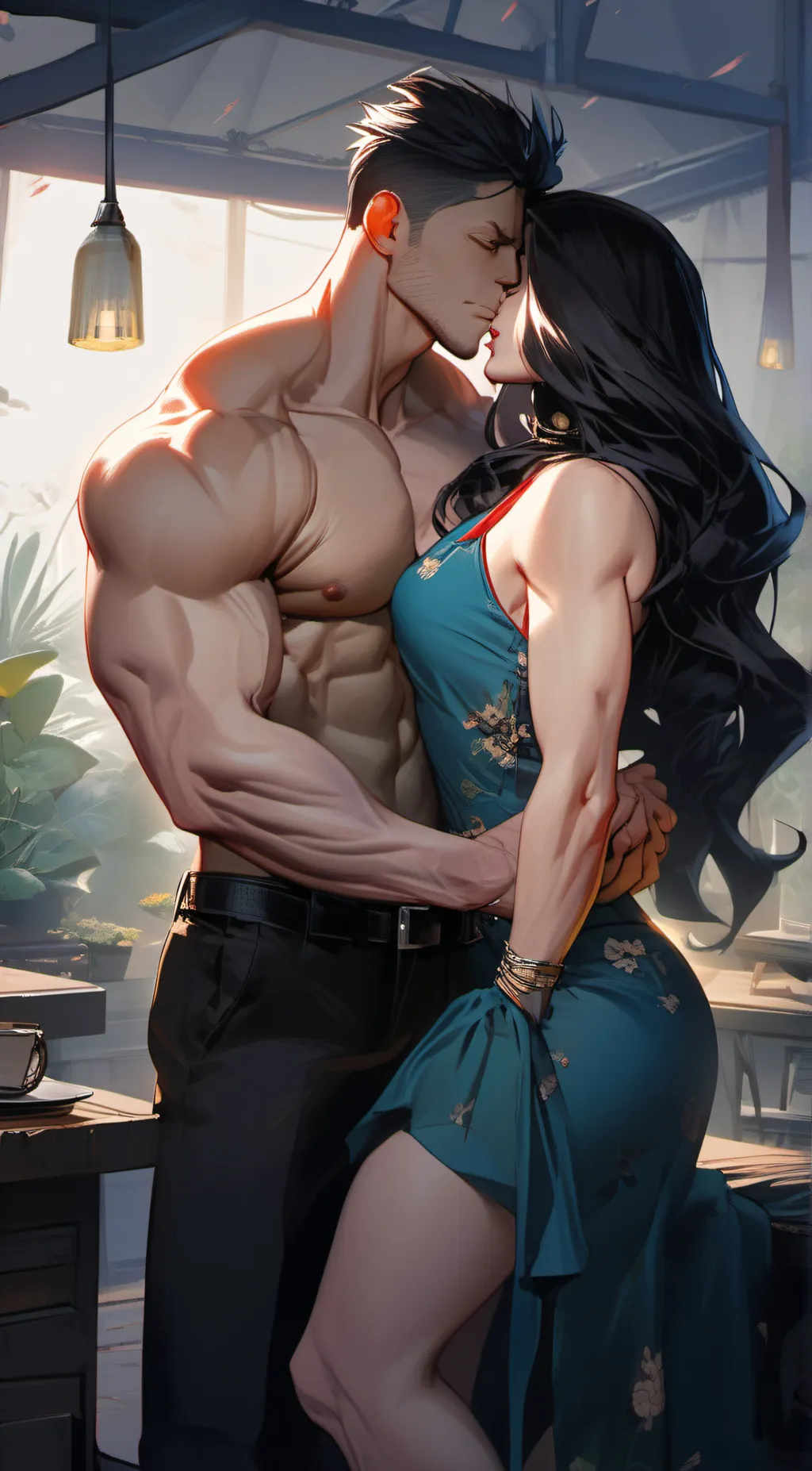 ai character: Axel(ur boyfriend  background