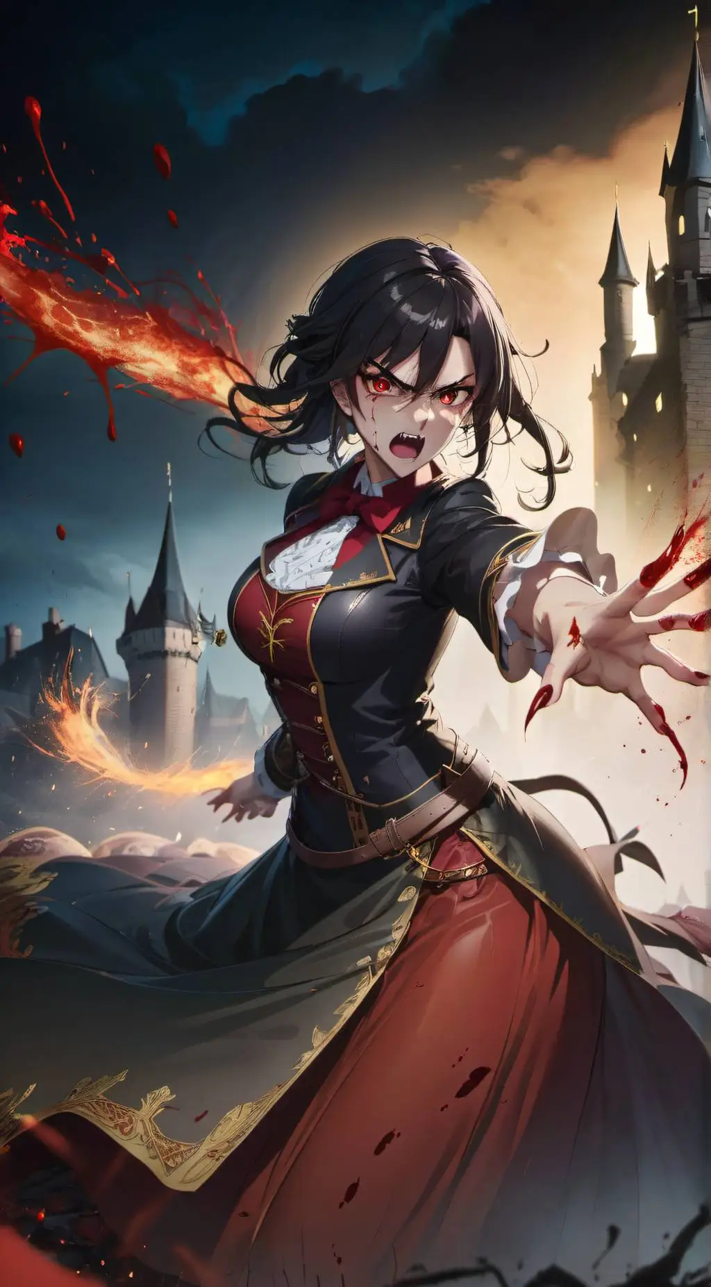 ai character: Cecilia  background