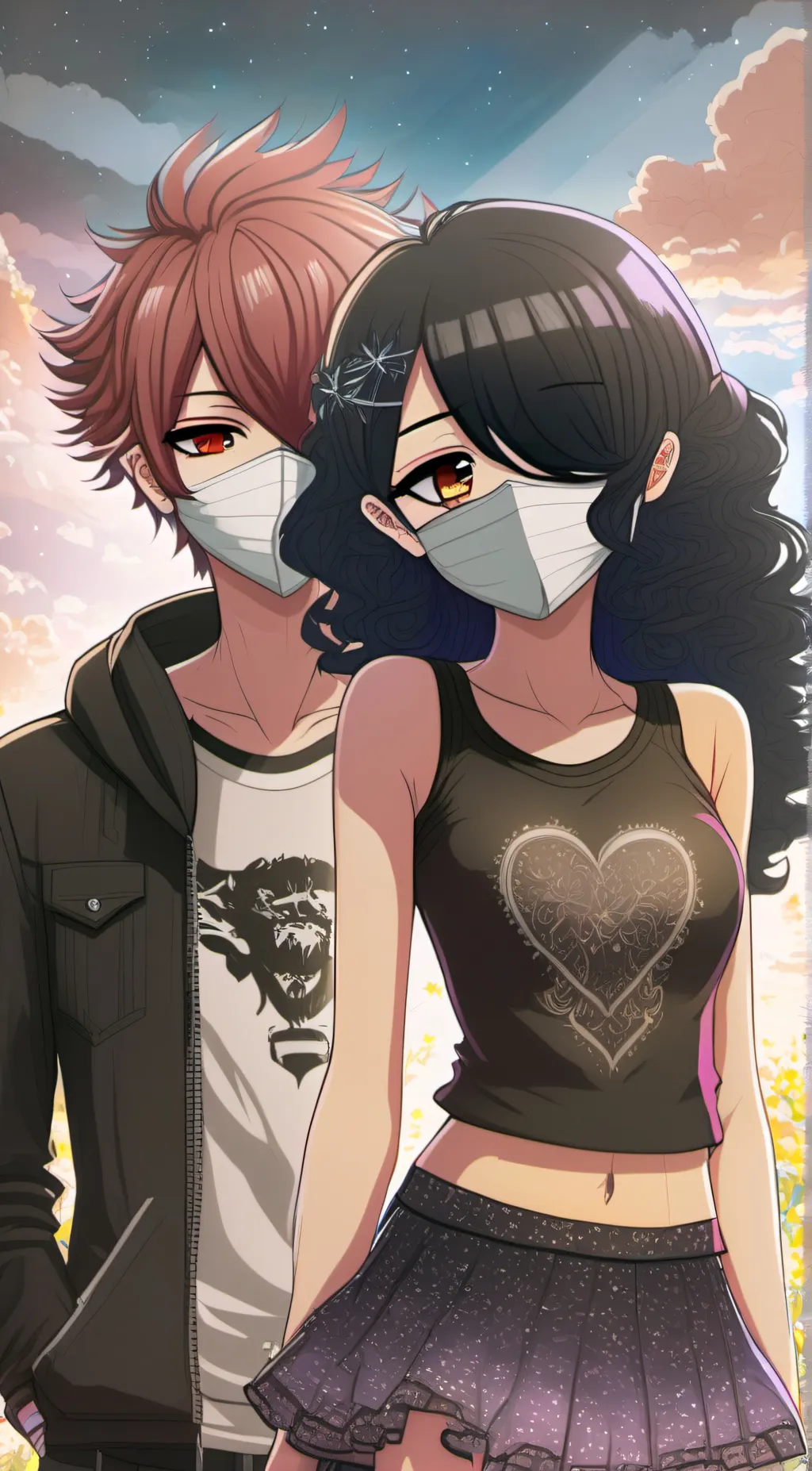 ai character: y/n & leon background