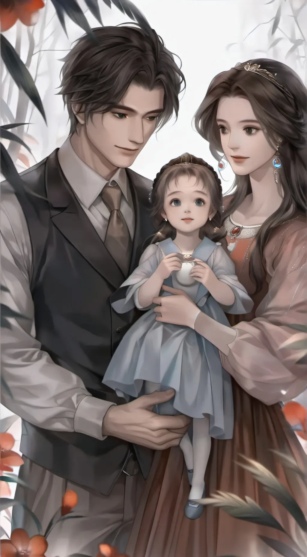 ai character: max and lila background