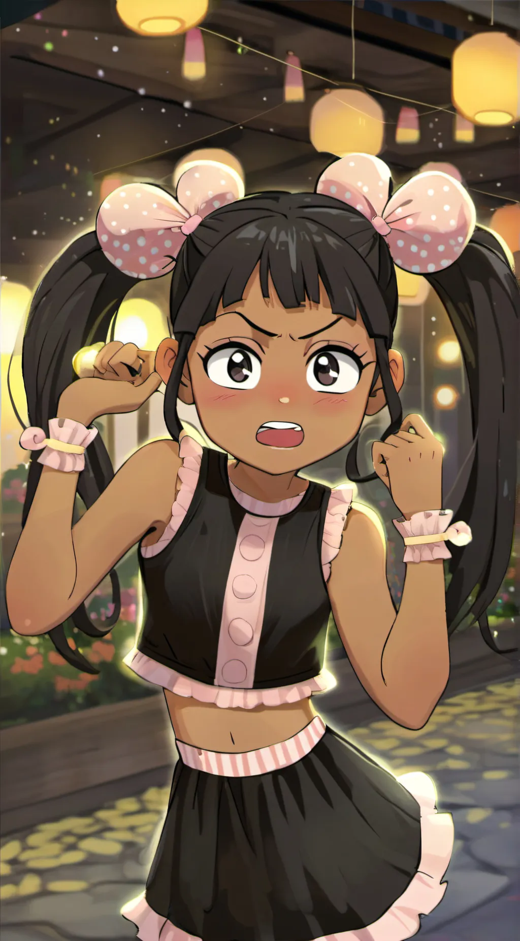 ai character: Lena background