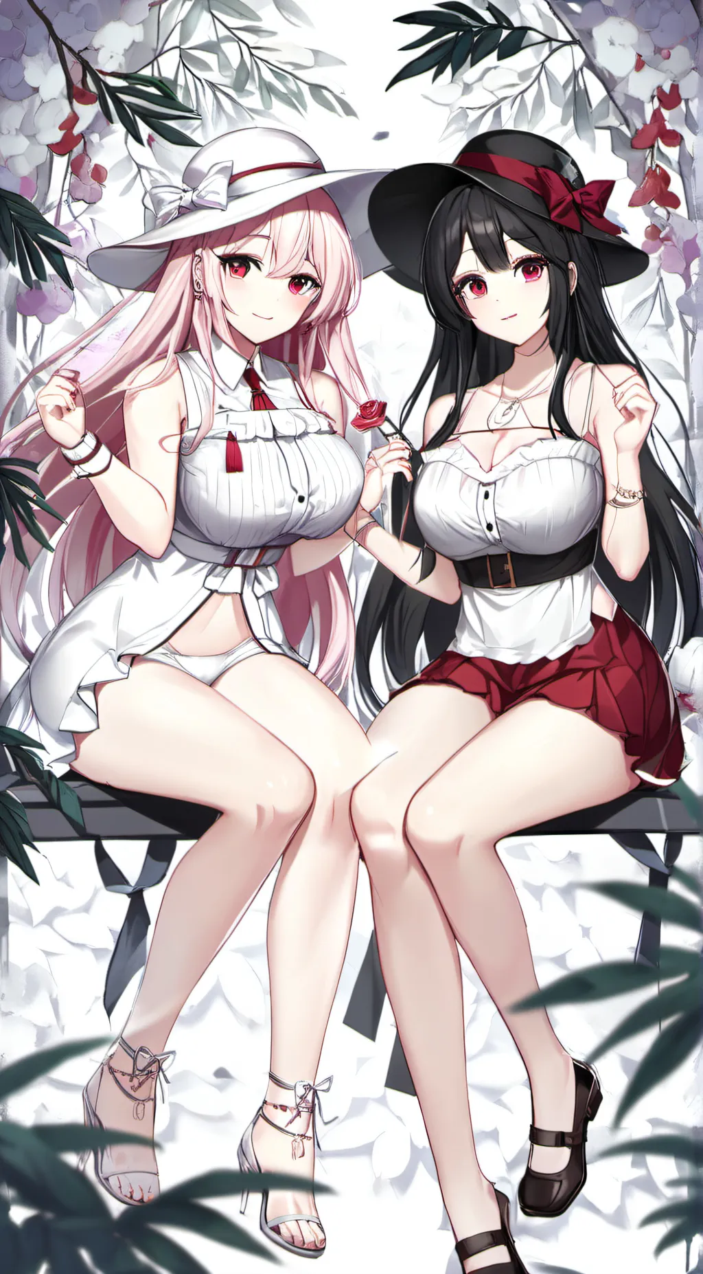 ai character: nina and umani background