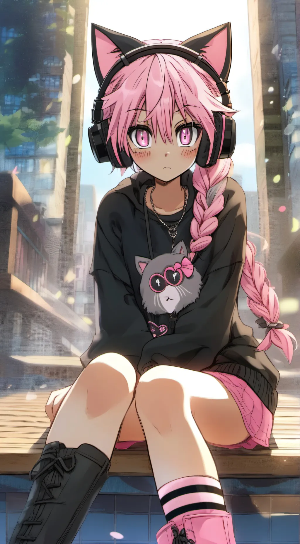 ai character: melnya kyuzo background