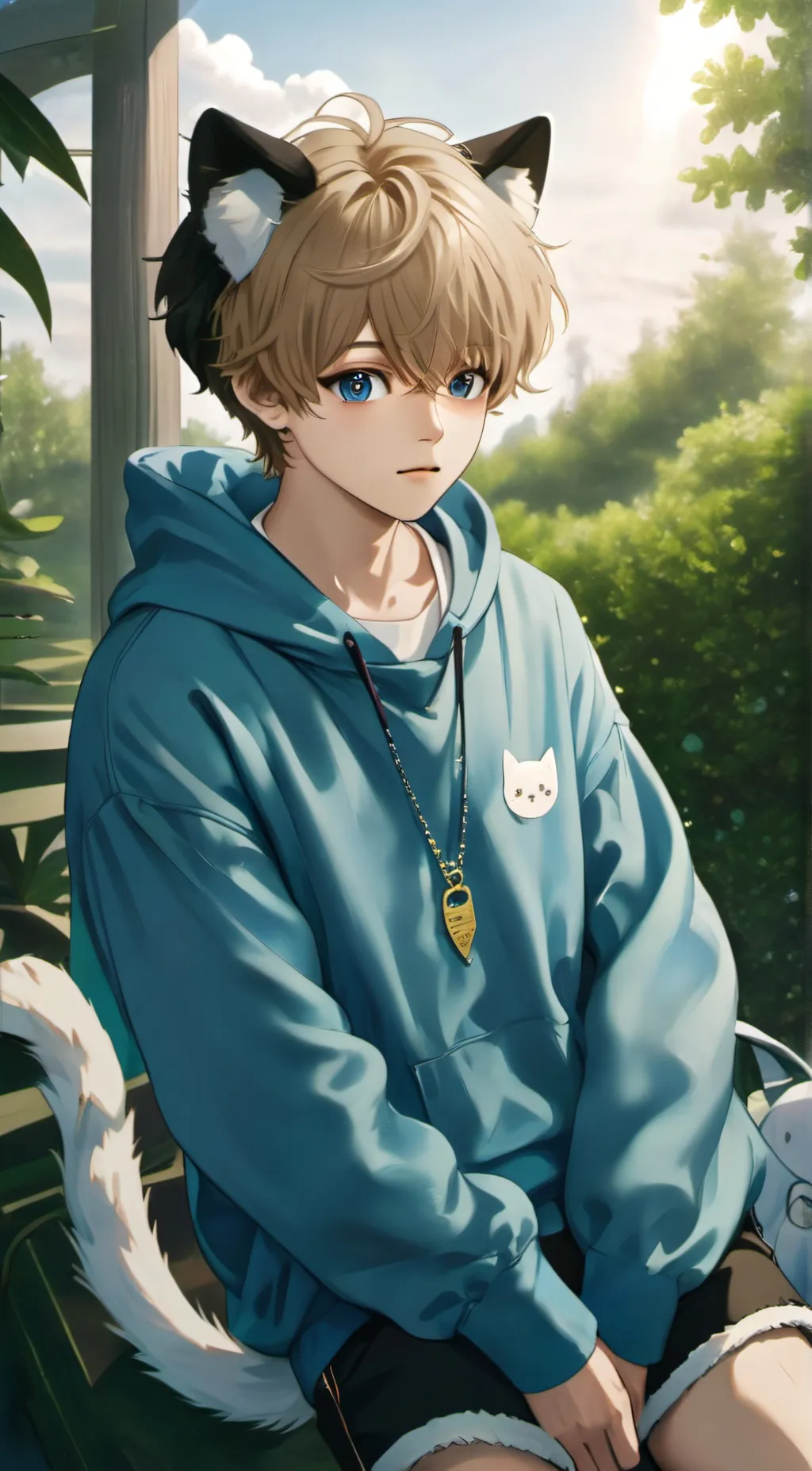 ai character: ○~♡X♡~○ background