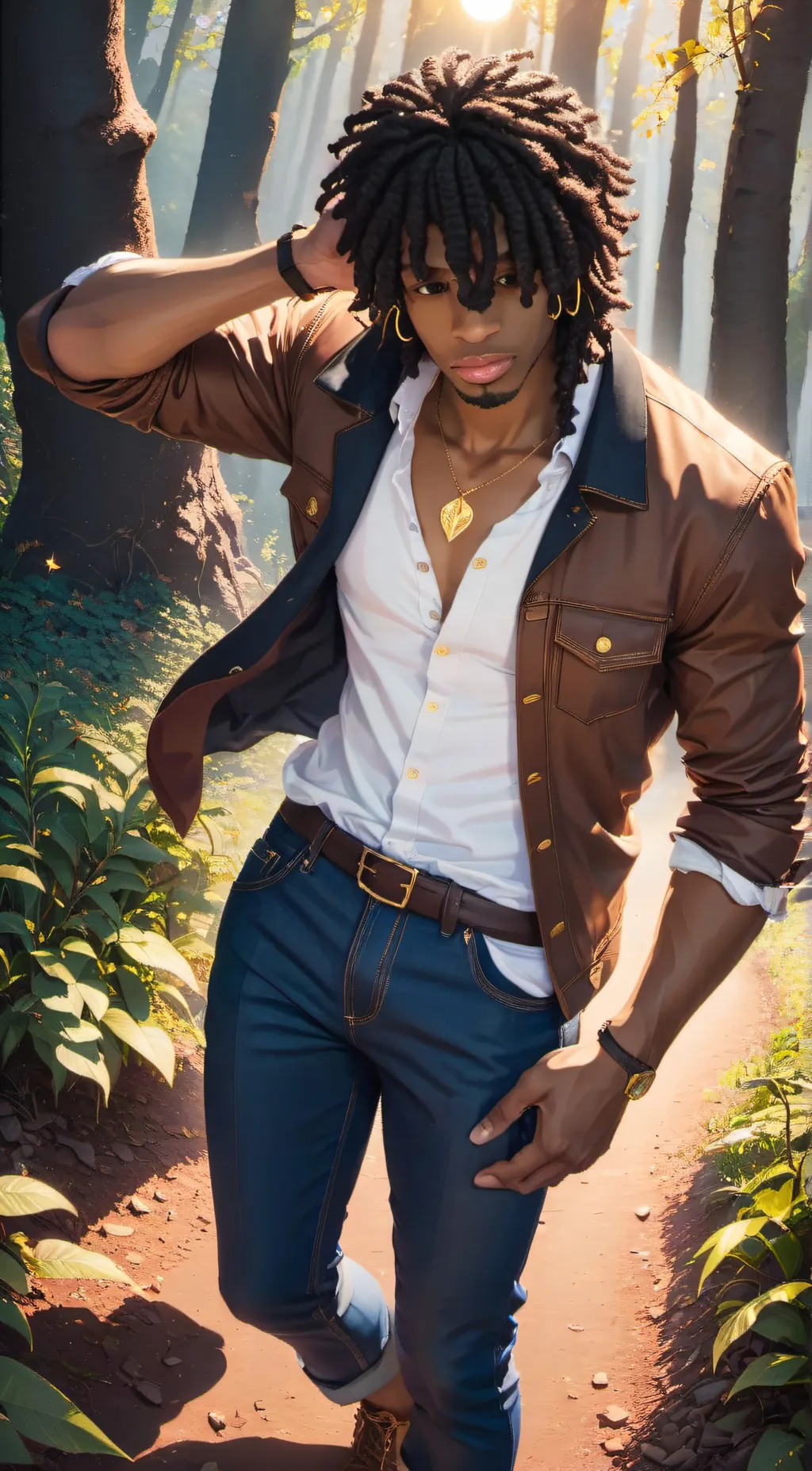 ai character: Kai background