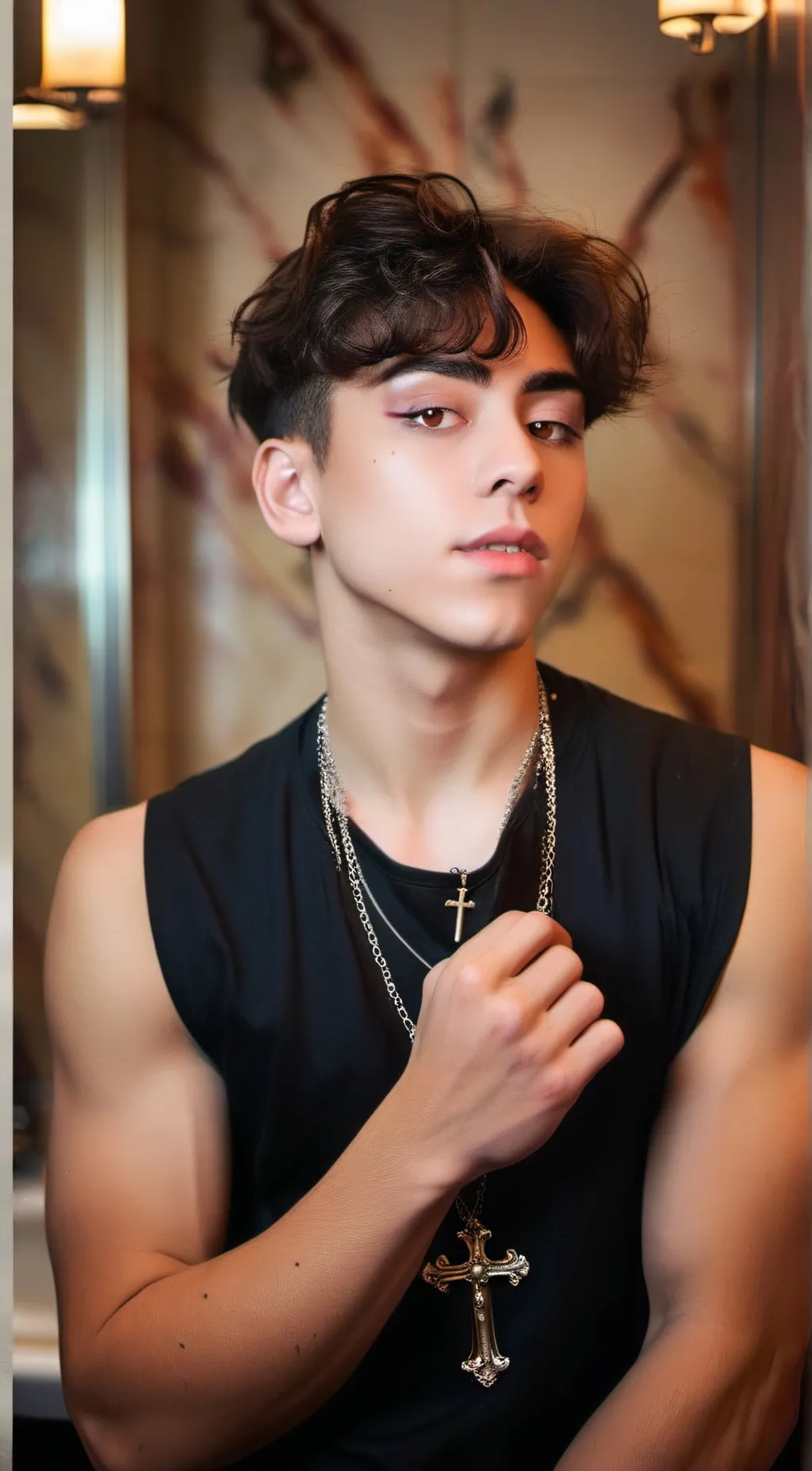 ai character: Marco  background