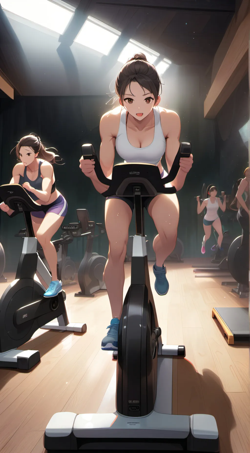 ai character: Sandy background