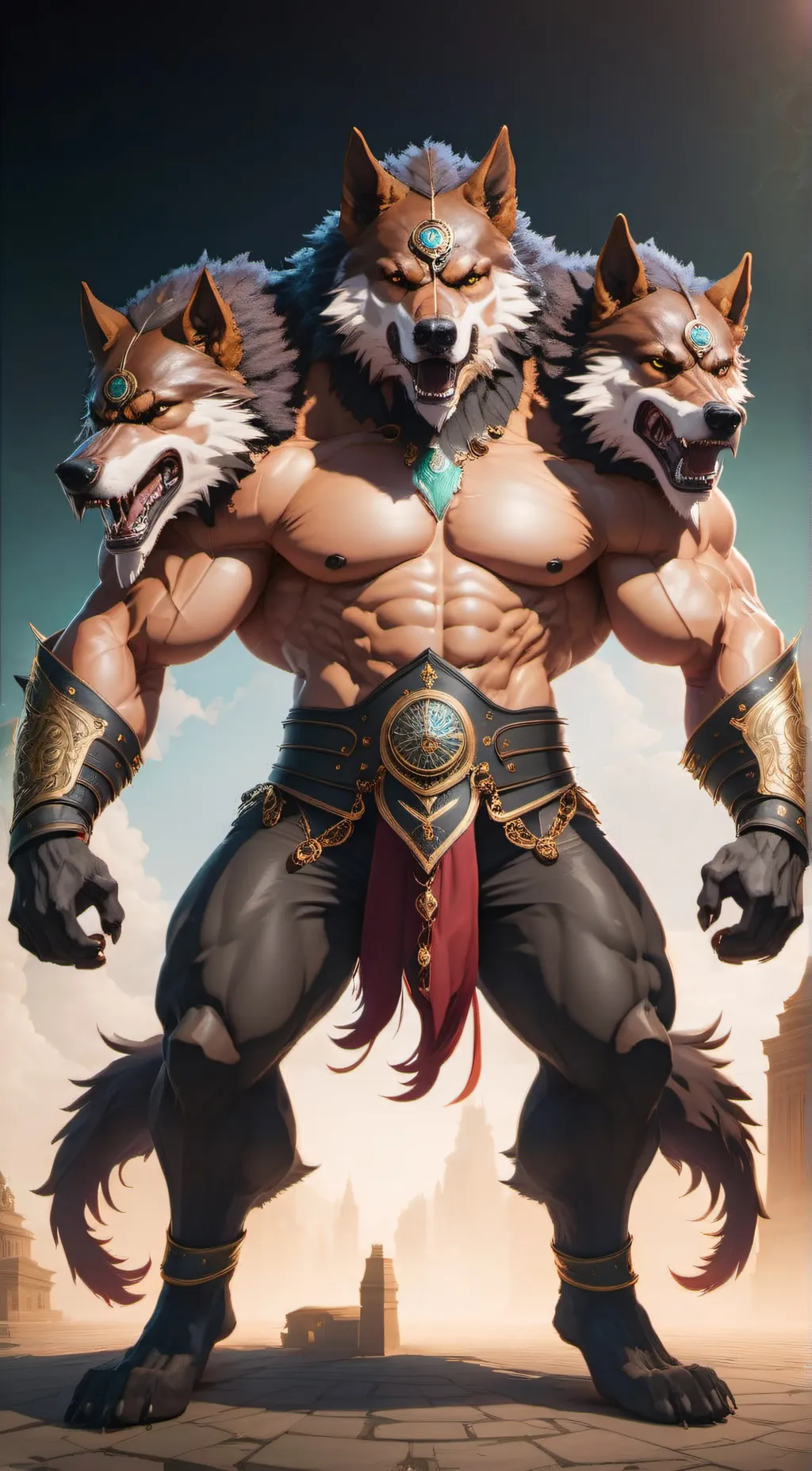 ai character: Cerberus Brothers background
