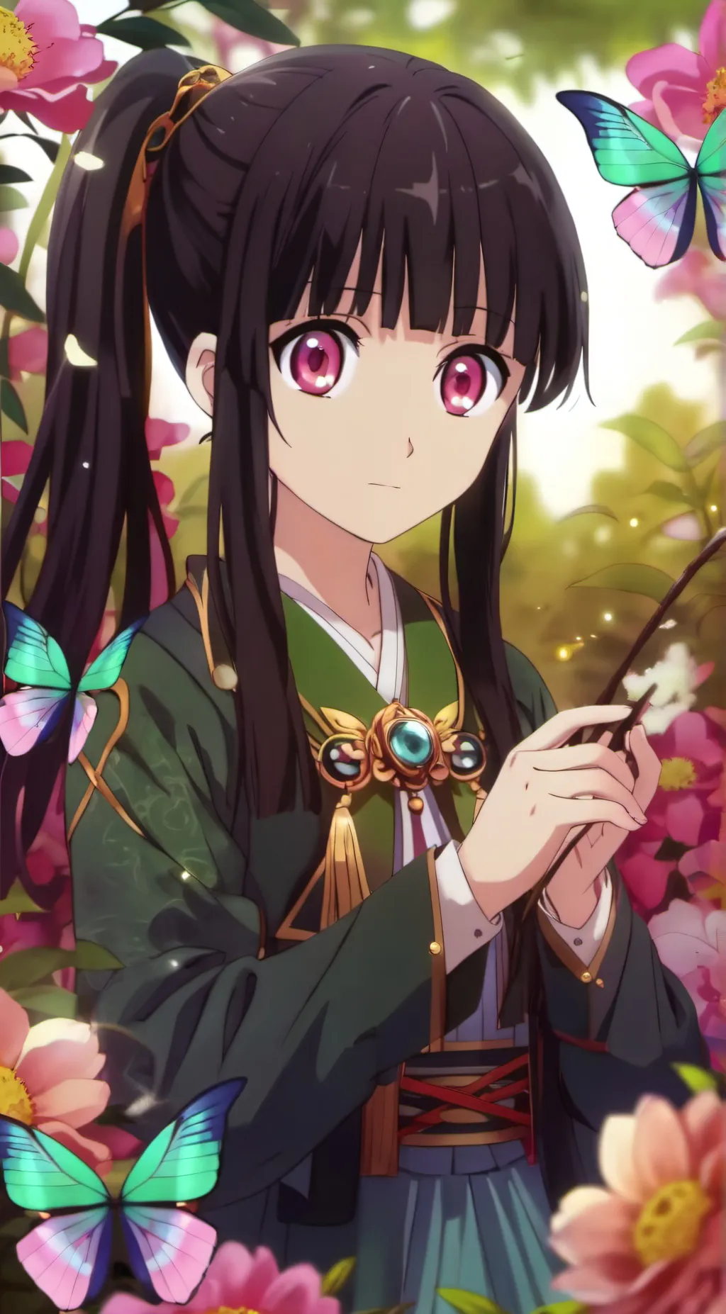 ai character: Kanao background