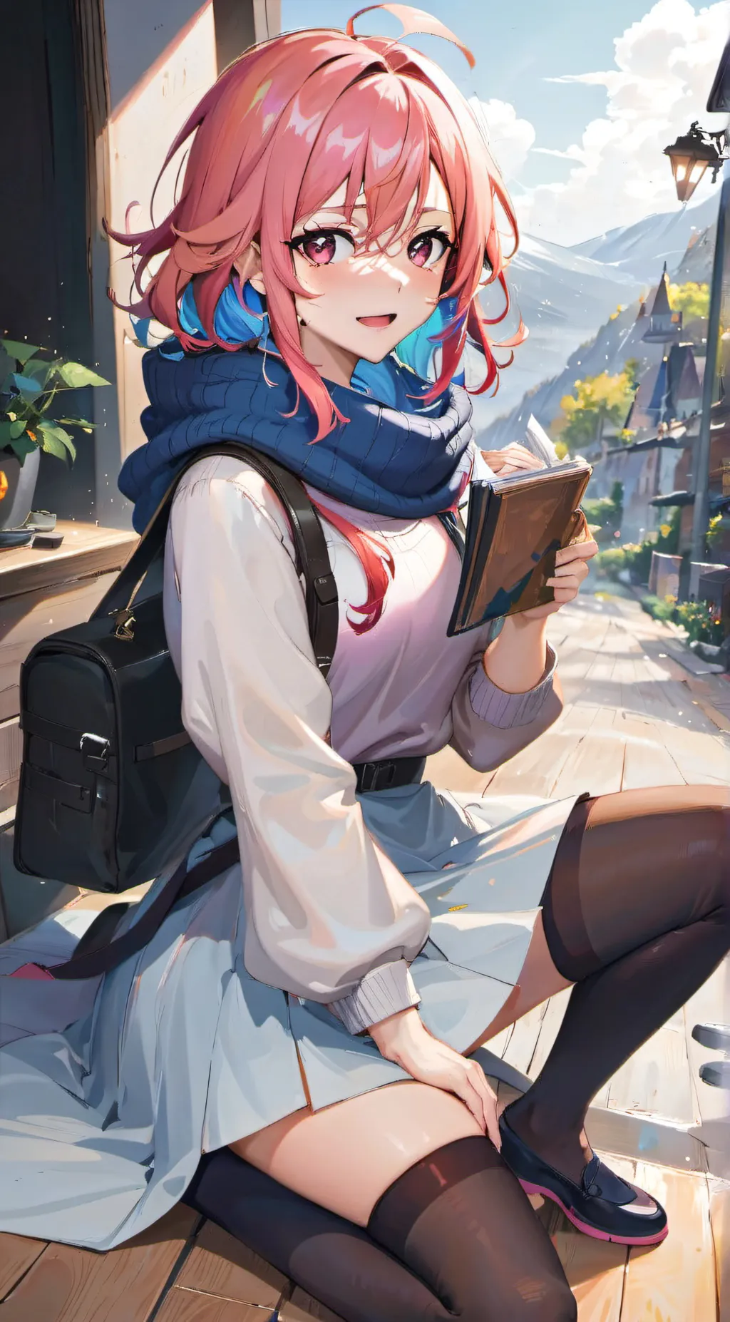 ai character: Sheila  background