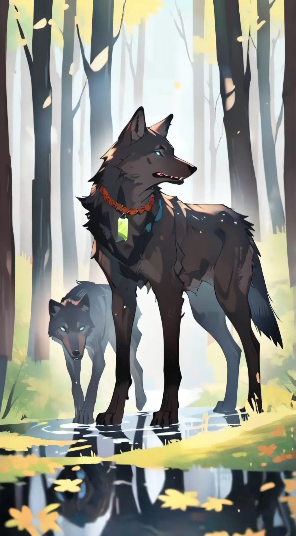 ai character: Totori background