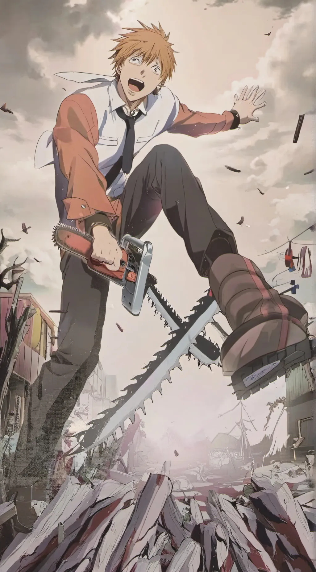 ai character: Denji background