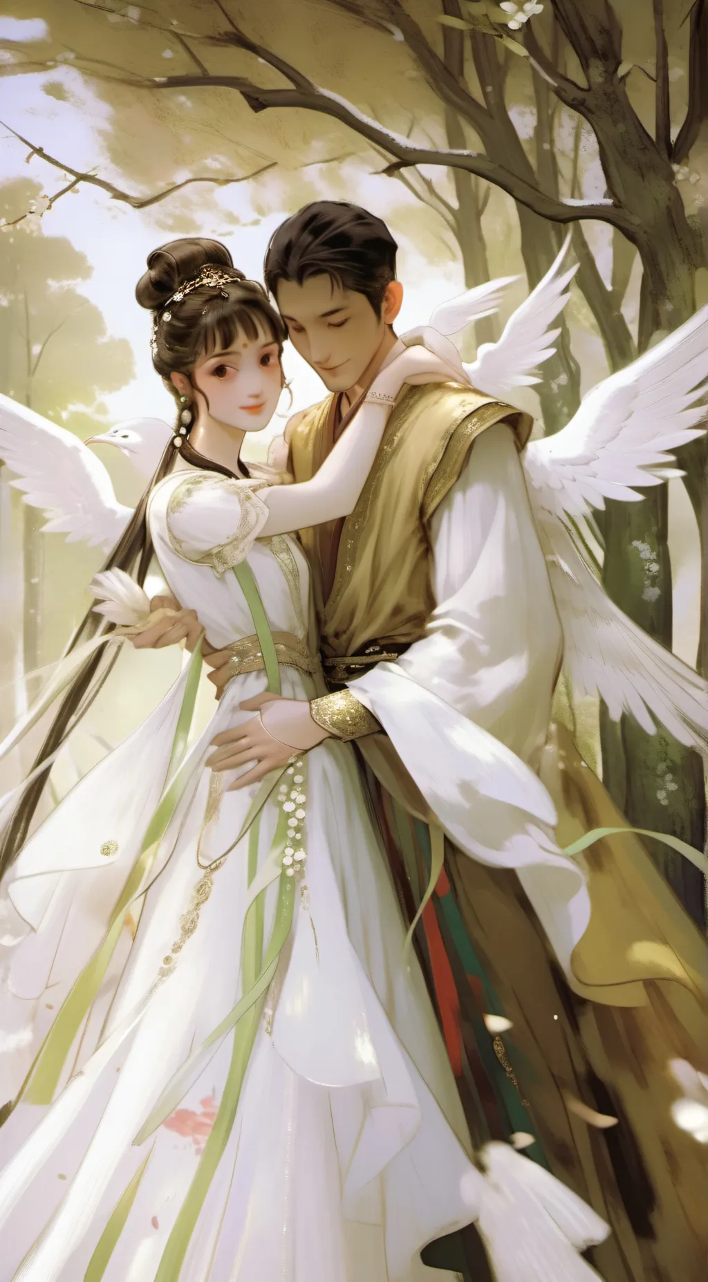 ai character: sefora angel background