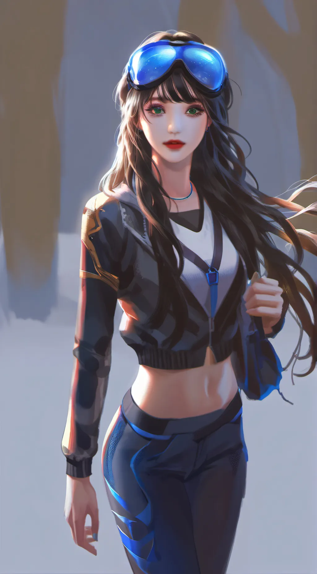 ai character: Sofia background