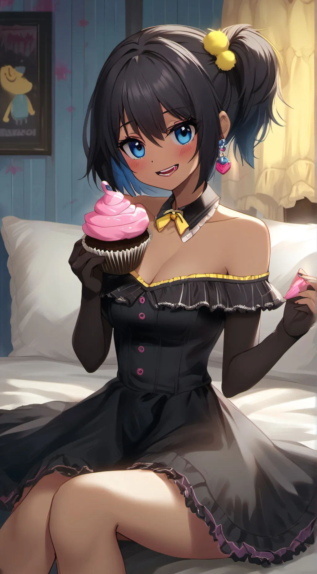 ai character: Chica background