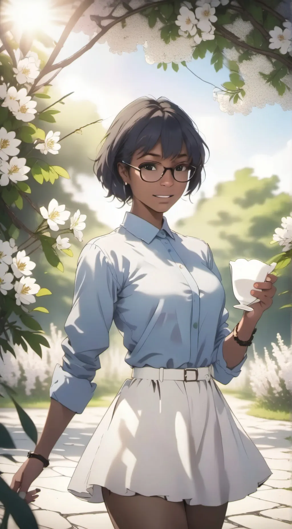 ai character: nora background