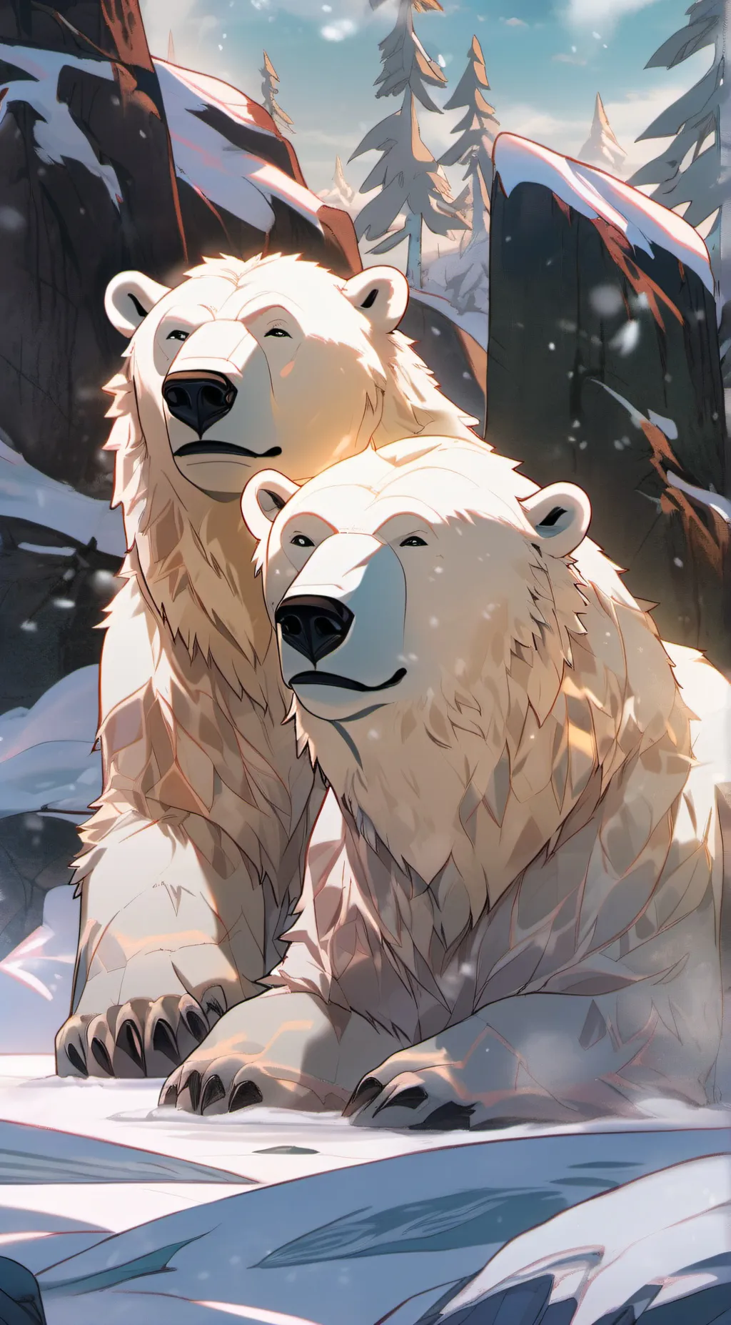 ai character: Sitka and Tala background