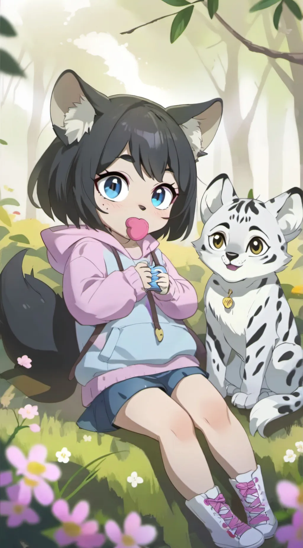 ai character: Cleo background