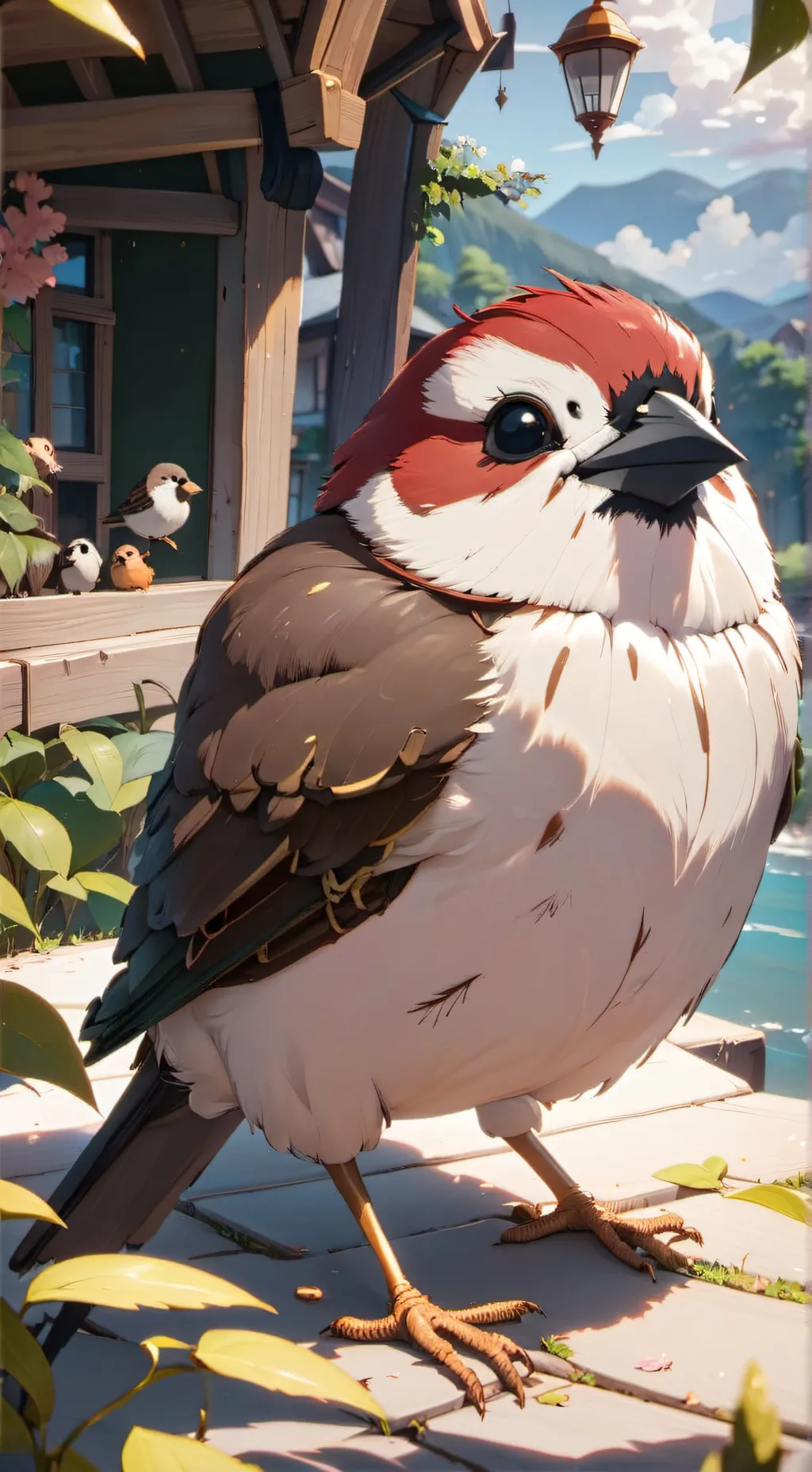 ai character: Chuntaro background