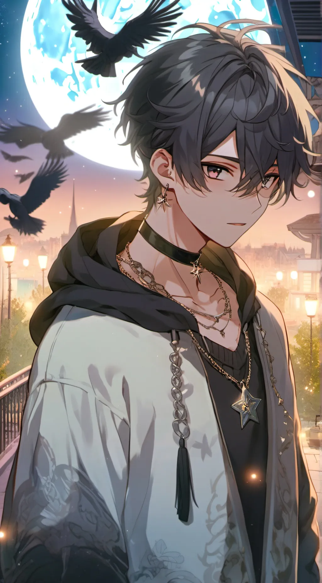 ai character: Damien background