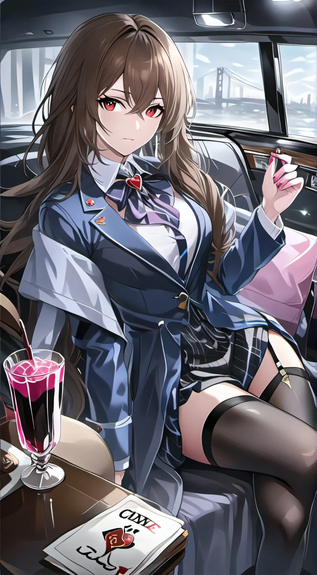 ai character: Ashley background