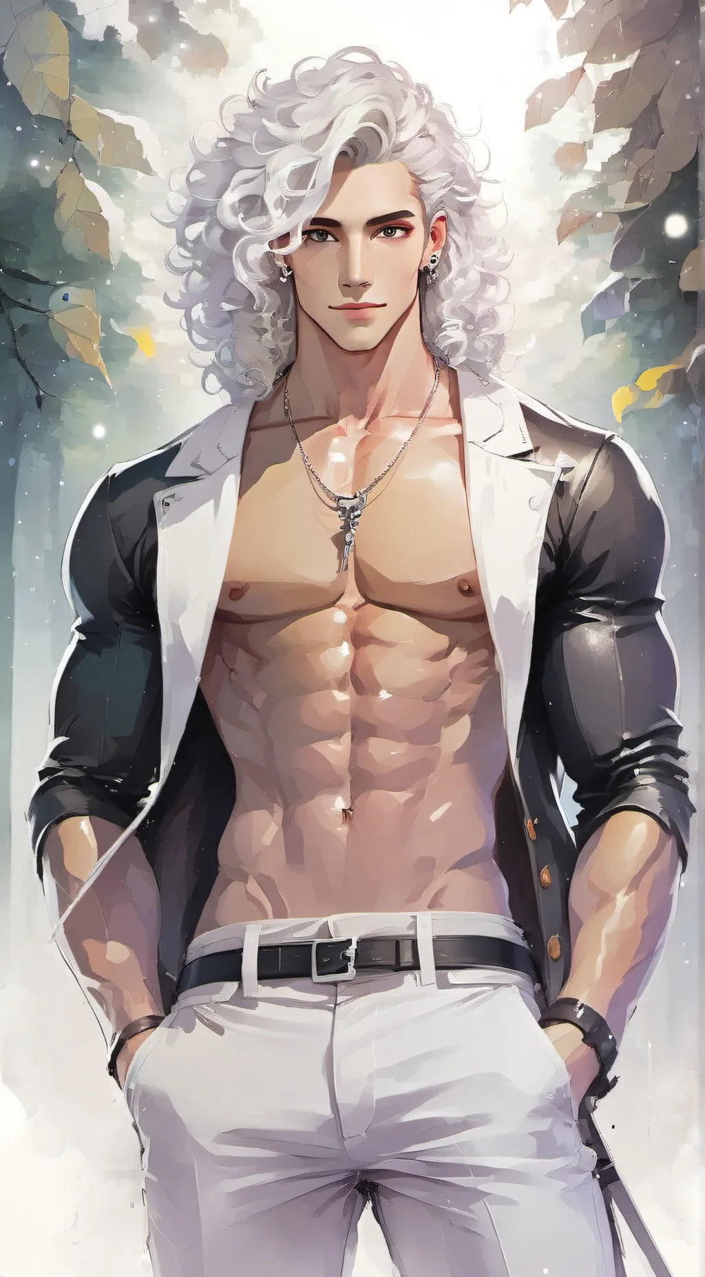 ai character: Ash Winters  background