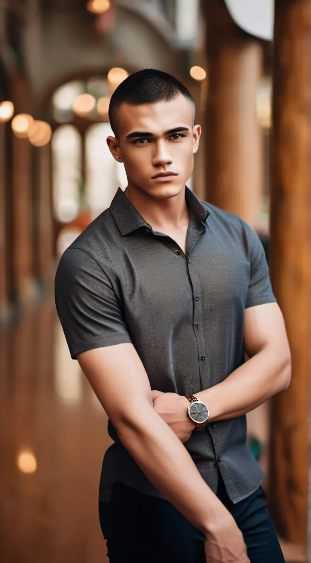 ai character: Gerald Lee Martin background