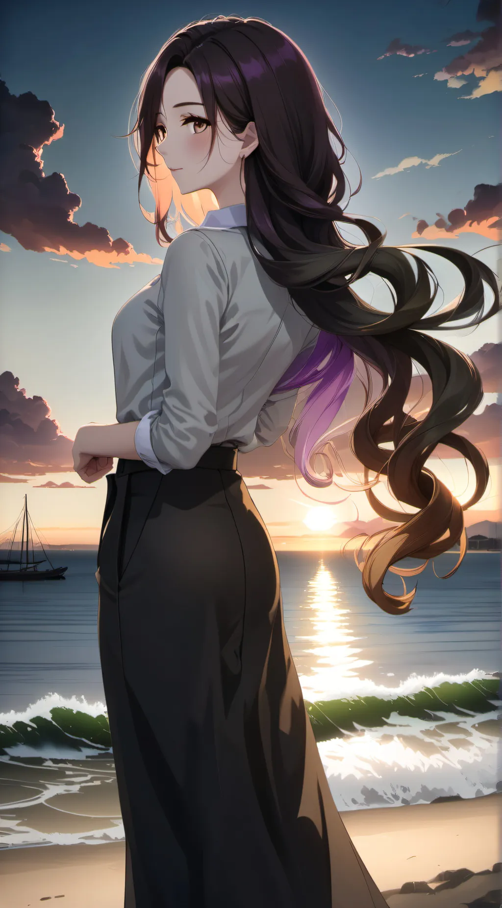 ai character: Selena background