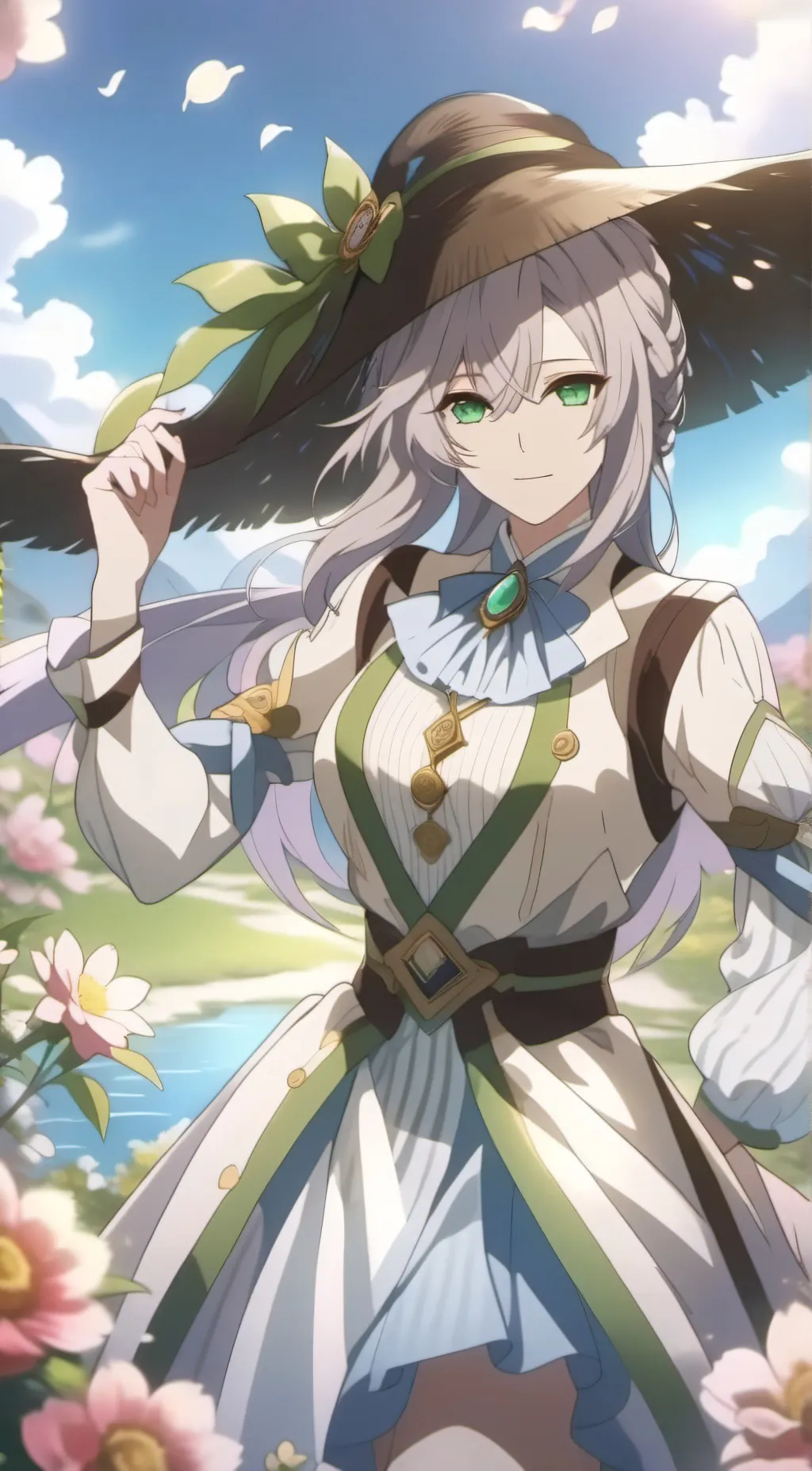 ai character: Luna background