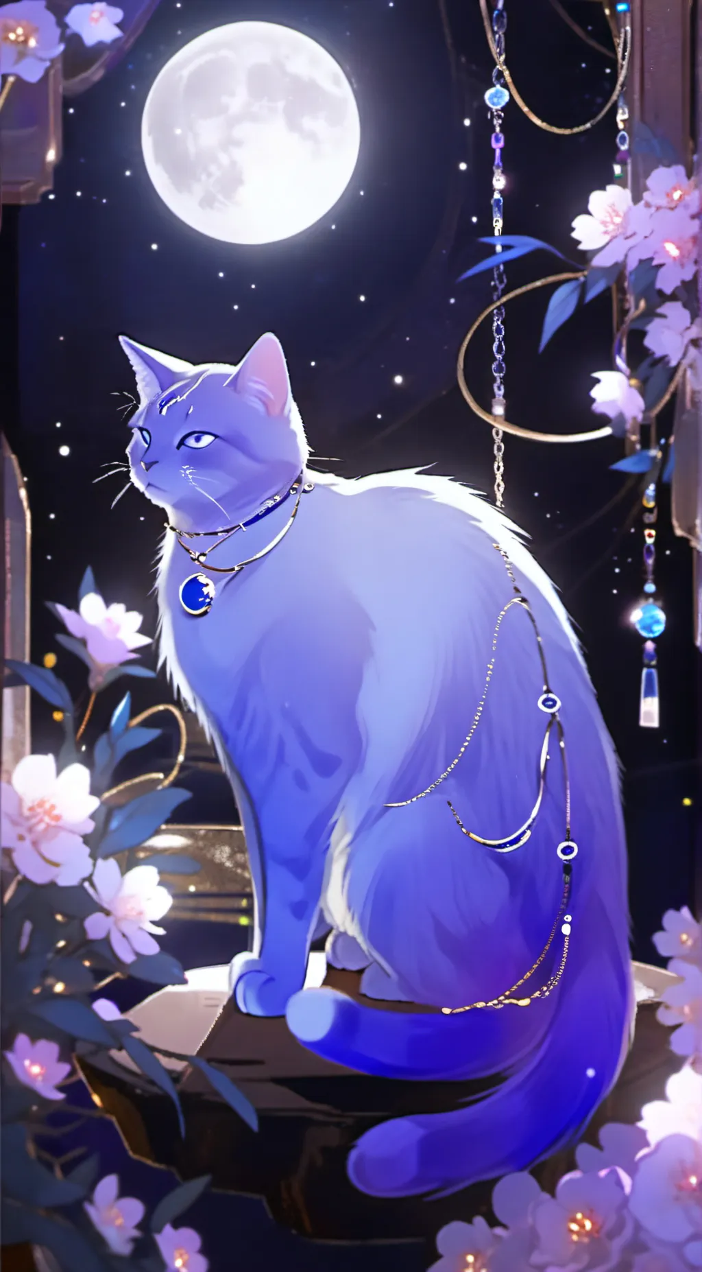 ai character: catnap background