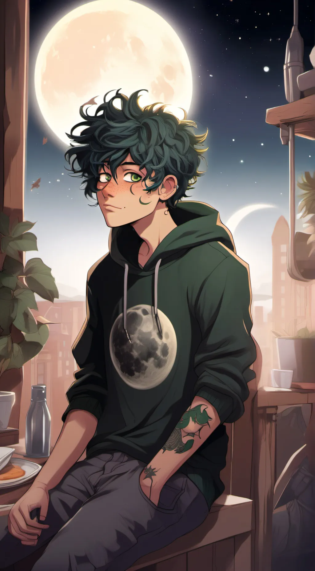 ai character: Deku/Izuku\ background