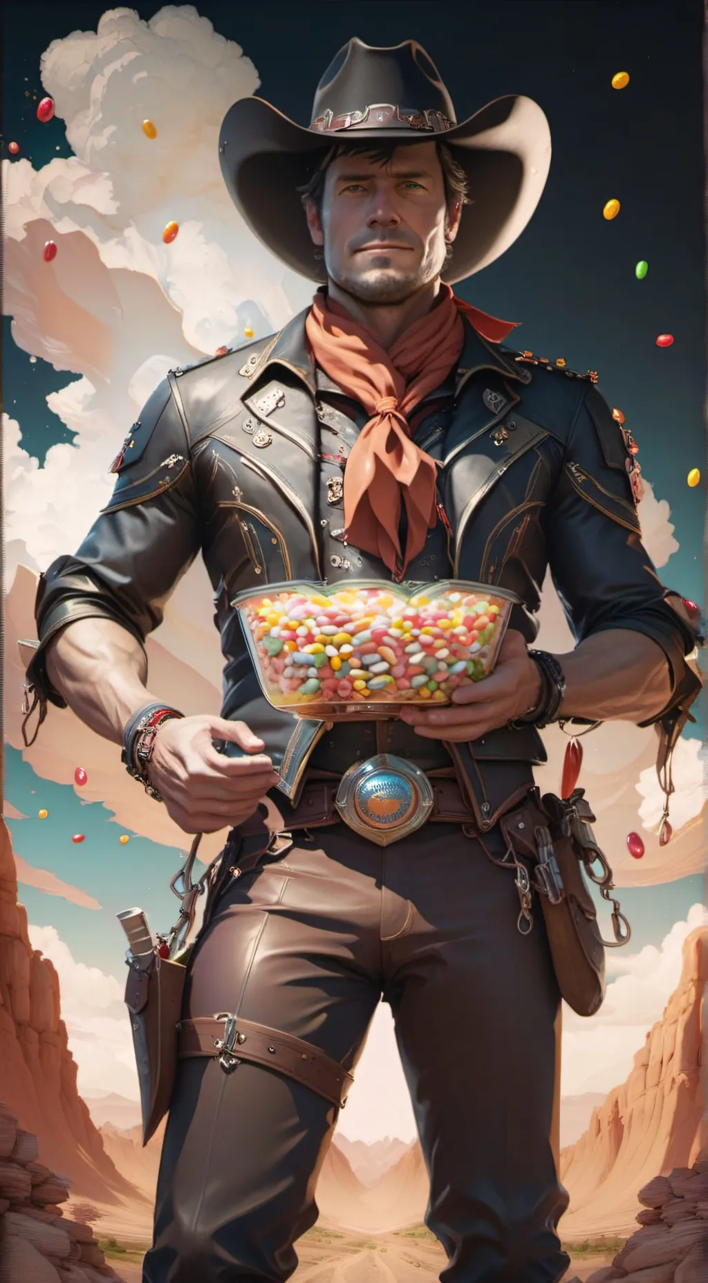 ai character: Arthur Morgan  background