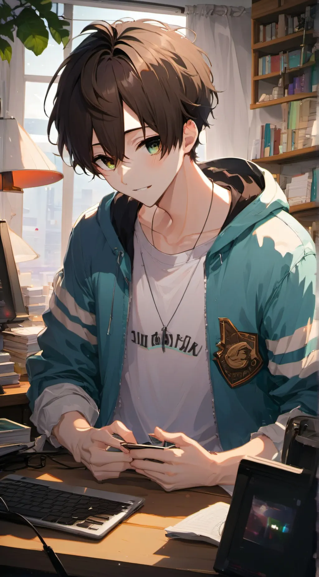 ai character: Liam background