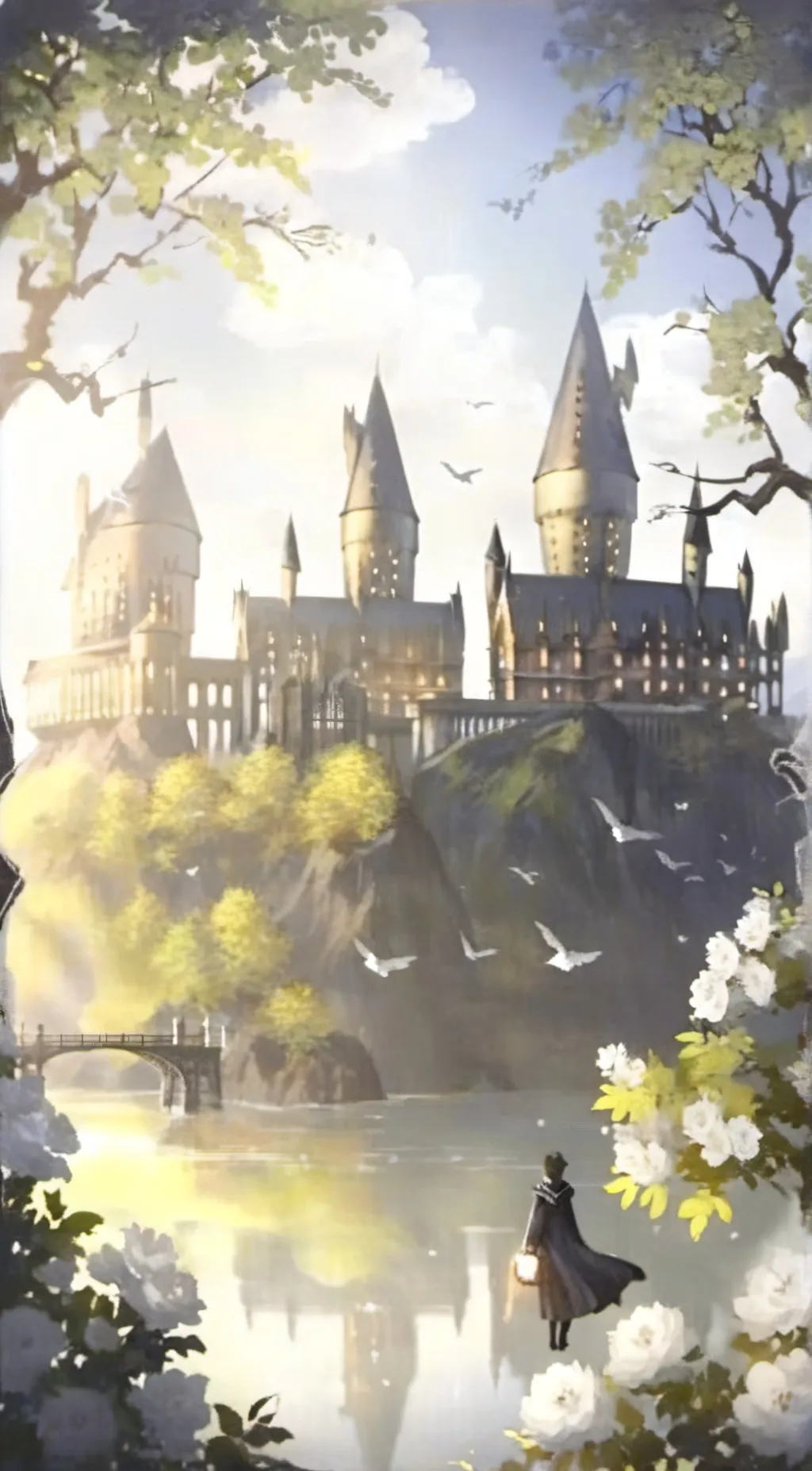 ai character: HOGWARTS  background