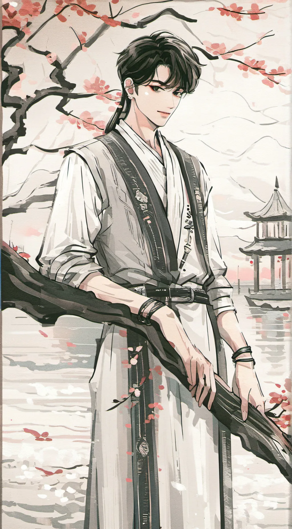 ai character: baby daddy background