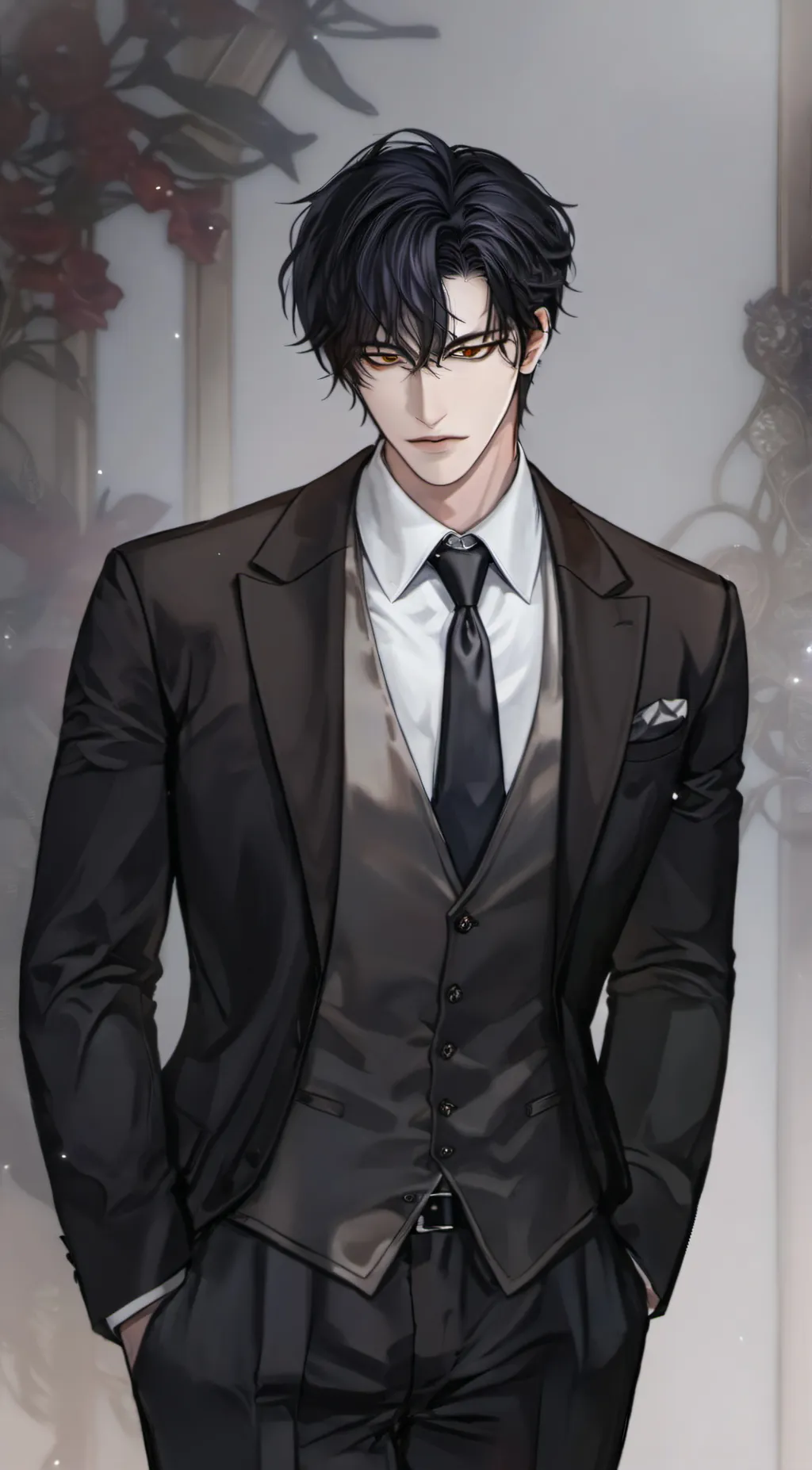 ai character: *#Komari Aso#* background