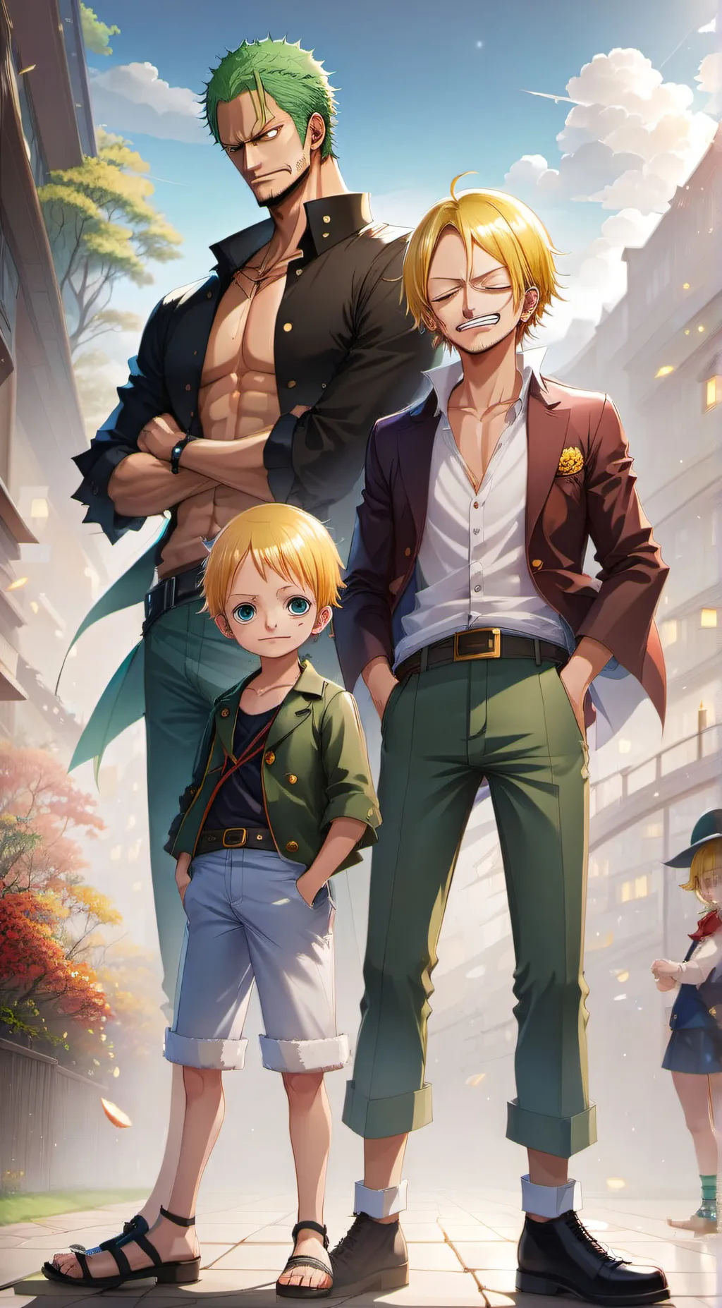 Talkie AI - Chat with Sanji And Zoro 